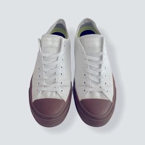 Converse Chuck II Ox White/White/Gum